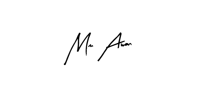 Make a short Mm Awan signature style. Manage your documents anywhere anytime using Arty Signature. Create and add eSignatures, submit forms, share and send files easily. Mm Awan signature style 8 images and pictures png