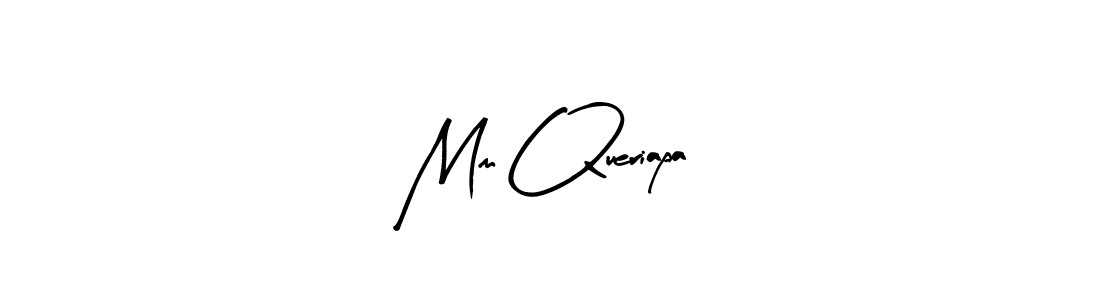 The best way (Arty Signature) to make a short signature is to pick only two or three words in your name. The name Mm Queriapa include a total of six letters. For converting this name. Mm Queriapa signature style 8 images and pictures png