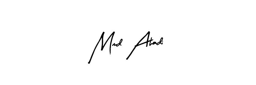 You can use this online signature creator to create a handwritten signature for the name Mmd Ahadi. This is the best online autograph maker. Mmd Ahadi signature style 8 images and pictures png