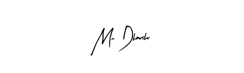 Also we have Mn Dharshu name is the best signature style. Create professional handwritten signature collection using Arty Signature autograph style. Mn Dharshu signature style 8 images and pictures png