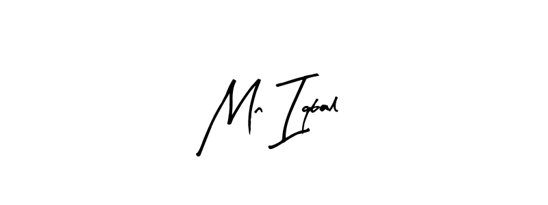 Also You can easily find your signature by using the search form. We will create Mn Iqbal name handwritten signature images for you free of cost using Arty Signature sign style. Mn Iqbal signature style 8 images and pictures png