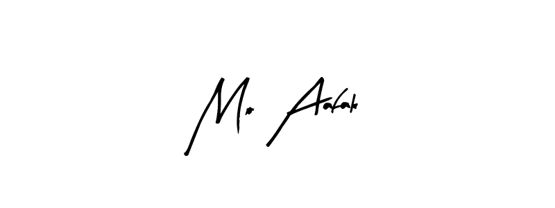 Similarly Arty Signature is the best handwritten signature design. Signature creator online .You can use it as an online autograph creator for name Mo Aafak. Mo Aafak signature style 8 images and pictures png