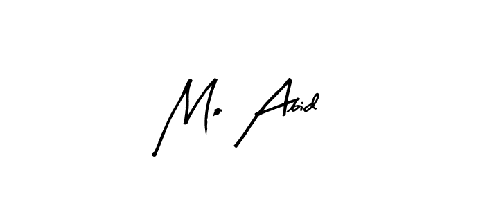 Make a beautiful signature design for name Mo Abid. With this signature (Arty Signature) style, you can create a handwritten signature for free. Mo Abid signature style 8 images and pictures png