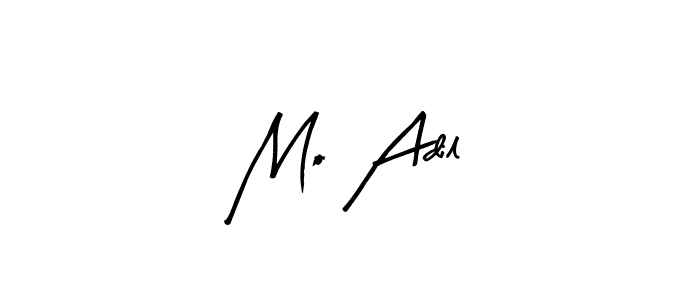How to Draw Mo Adil signature style? Arty Signature is a latest design signature styles for name Mo Adil. Mo Adil signature style 8 images and pictures png