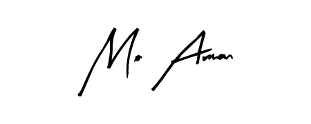 A dynamic signature style for Mo Arman using Arty Signature script. Designed to look authentic, handwritten, and professional. Mo Arman signature style 8 images and pictures png
