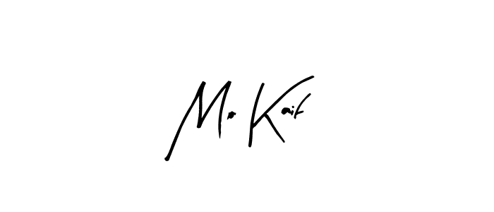 How to make Mo Kaif signature? Arty Signature is a professional autograph style. Create handwritten signature for Mo Kaif name. Mo Kaif signature style 8 images and pictures png