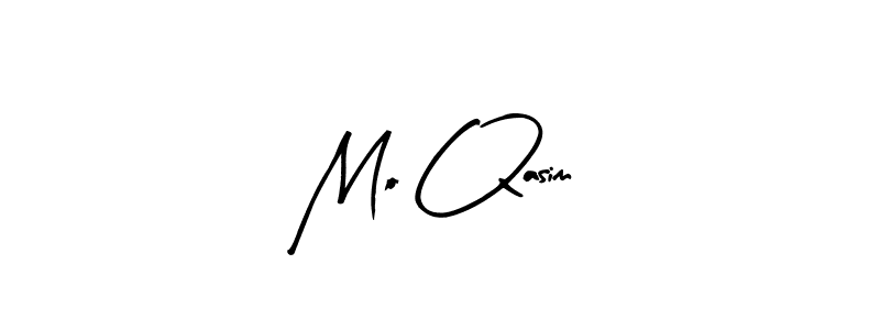 How to make Mo Qasim name signature. Use Arty Signature style for creating short signs online. This is the latest handwritten sign. Mo Qasim signature style 8 images and pictures png