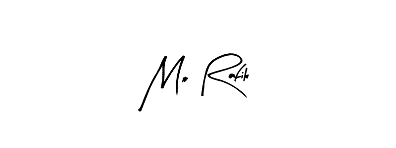 Create a beautiful signature design for name Mo Rafik. With this signature (Arty Signature) fonts, you can make a handwritten signature for free. Mo Rafik signature style 8 images and pictures png