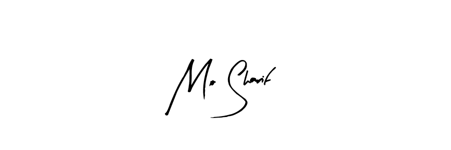 How to make Mo Sharif name signature. Use Arty Signature style for creating short signs online. This is the latest handwritten sign. Mo Sharif signature style 8 images and pictures png
