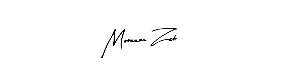 Also You can easily find your signature by using the search form. We will create Moazzam Zeb name handwritten signature images for you free of cost using Arty Signature sign style. Moazzam Zeb signature style 8 images and pictures png