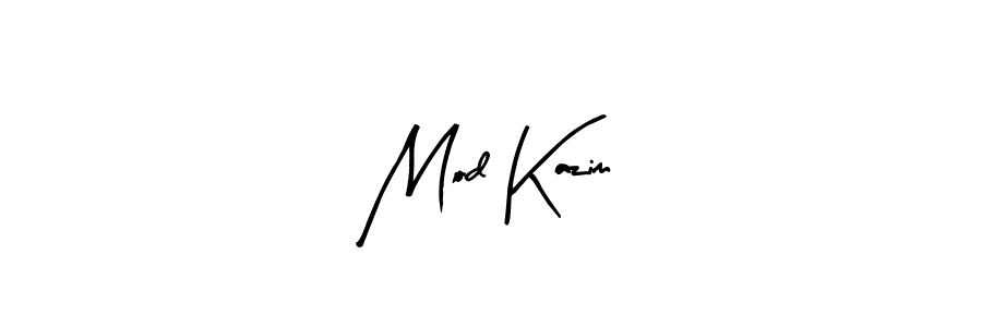 How to make Mod Kazim signature? Arty Signature is a professional autograph style. Create handwritten signature for Mod Kazim name. Mod Kazim signature style 8 images and pictures png