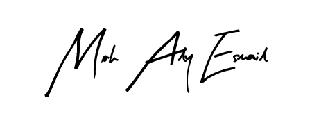 A timeless handwritten aesthetic for Moh Aly Esmail. The Arty Signature font gives your signature a handcrafted feel with natural curves. Moh Aly Esmail signature style 8 images and pictures png