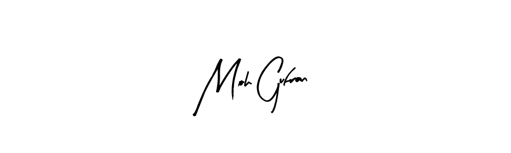 Make a beautiful signature design for name Moh Gufran. Use this online signature maker to create a handwritten signature for free. Moh Gufran signature style 8 images and pictures png