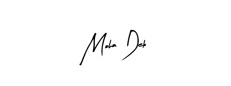if you are searching for the best signature style for your name Moha Dek. so please give up your signature search. here we have designed multiple signature styles  using Arty Signature. Moha Dek signature style 8 images and pictures png