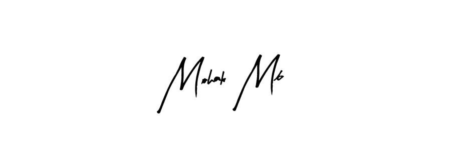 Mohak Mb7 stylish signature style. Best Handwritten Sign (Arty Signature) for my name. Handwritten Signature Collection Ideas for my name Mohak Mb7. Mohak Mb7 signature style 8 images and pictures png