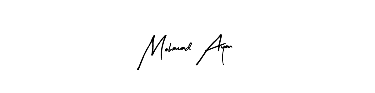 Best and Professional Signature Style for Mohamad Ayan. Arty Signature Best Signature Style Collection. Mohamad Ayan signature style 8 images and pictures png