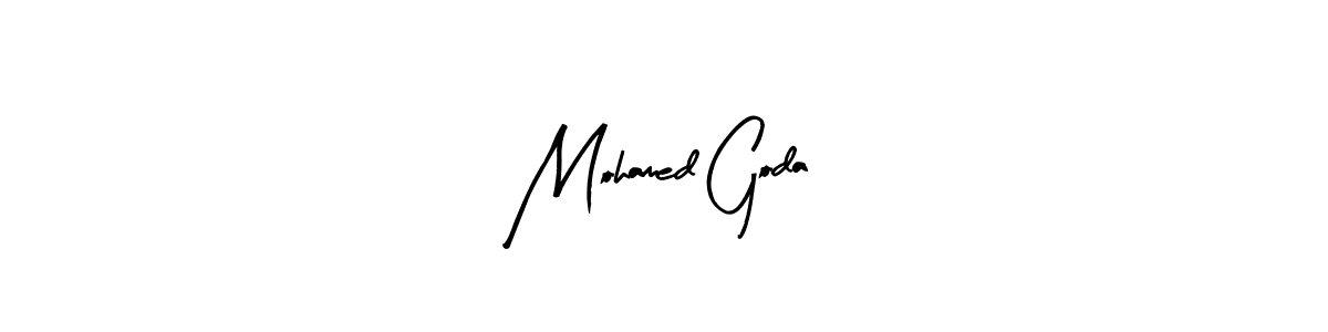 Also we have Mohamed Goda name is the best signature style. Create professional handwritten signature collection using Arty Signature autograph style. Mohamed Goda signature style 8 images and pictures png