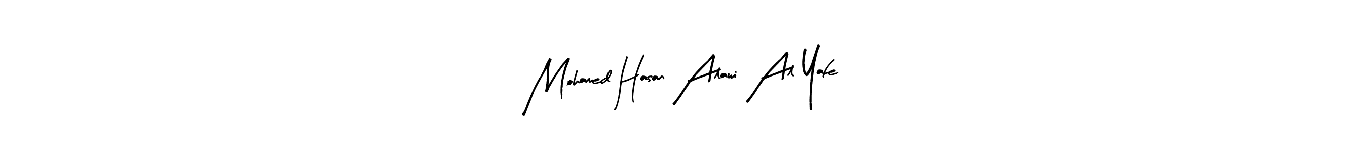 The best way (Arty Signature) to make a short signature is to pick only two or three words in your name. The name Mohamed Hasan Alawi Al Yafe include a total of six letters. For converting this name. Mohamed Hasan Alawi Al Yafe signature style 8 images and pictures png