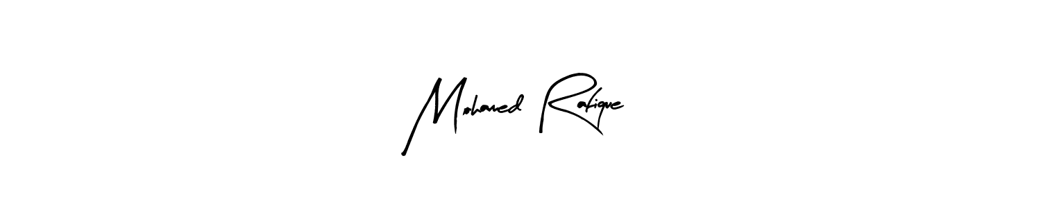 Here are the top 10 professional signature styles for the name Mohamed Rafique. These are the best autograph styles you can use for your name. Mohamed Rafique signature style 8 images and pictures png