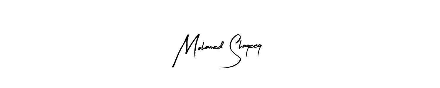 Also we have Mohamed Shaqeeq name is the best signature style. Create professional handwritten signature collection using Arty Signature autograph style. Mohamed Shaqeeq signature style 8 images and pictures png