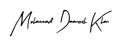 How to make Mohammad Daanesh Khan name signature. Use Arty Signature style for creating short signs online. This is the latest handwritten sign. Mohammad Daanesh Khan signature style 8 images and pictures png