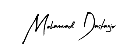Download transparent PNG signature for name Mohammad Dastagir styled with Arty Signature font. Ready to paste directly into PDF and Word agreements. Mohammad Dastagir signature style 8 images and pictures png