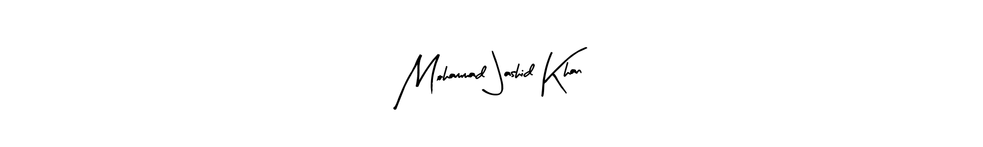 The best way (Arty Signature) to make a short signature is to pick only two or three words in your name. The name Mohammad Jashid Khan include a total of six letters. For converting this name. Mohammad Jashid Khan signature style 8 images and pictures png