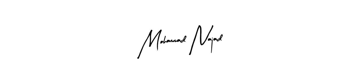 How to Draw Mohammad Najad signature style? Arty Signature is a latest design signature styles for name Mohammad Najad. Mohammad Najad signature style 8 images and pictures png