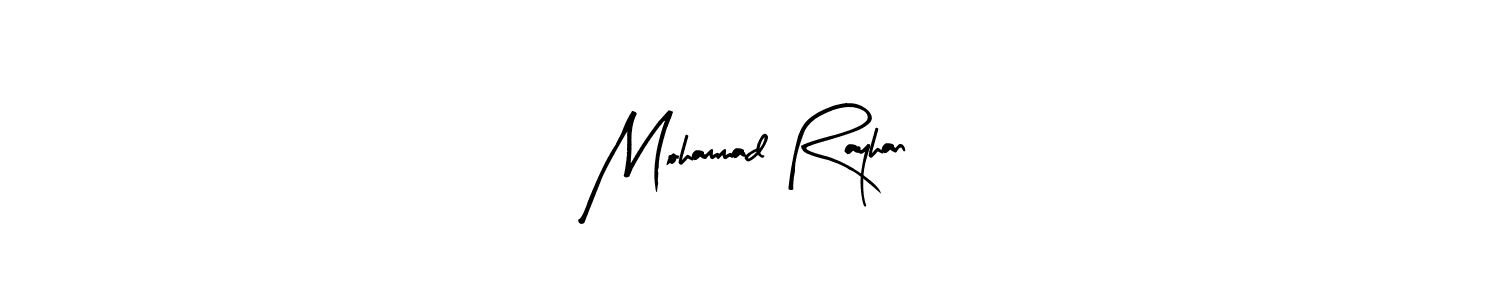 Once you've used our free online signature maker to create your best signature Arty Signature style, it's time to enjoy all of the benefits that Mohammad Rayhan name signing documents. Mohammad Rayhan signature style 8 images and pictures png