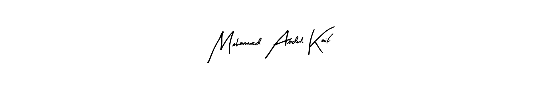 How to make Mohammed Abdul Kaif signature? Arty Signature is a professional autograph style. Create handwritten signature for Mohammed Abdul Kaif name. Mohammed Abdul Kaif signature style 8 images and pictures png