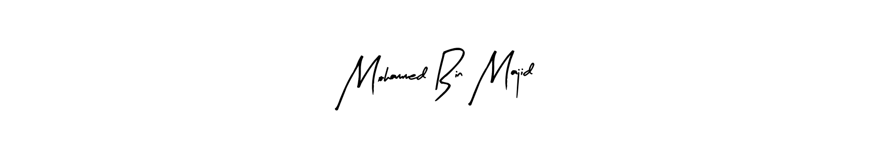 Make a beautiful signature design for name Mohammed Bin Majid. With this signature (Arty Signature) style, you can create a handwritten signature for free. Mohammed Bin Majid signature style 8 images and pictures png