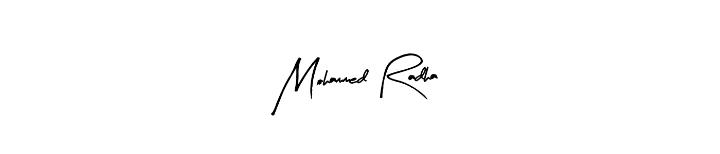This is the best signature style for the Mohammed Radha name. Also you like these signature font (Arty Signature). Mix name signature. Mohammed Radha signature style 8 images and pictures png
