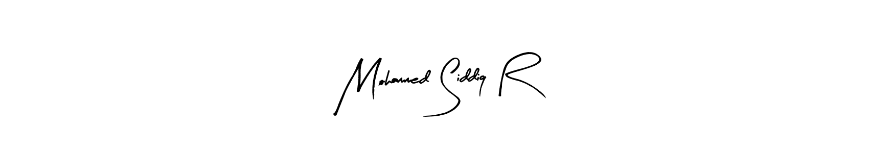 How to make Mohammed Siddiq R signature? Arty Signature is a professional autograph style. Create handwritten signature for Mohammed Siddiq R name. Mohammed Siddiq R signature style 8 images and pictures png