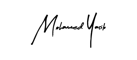 An effortless, minimalist signature concept for Mohammed Yasik using Arty Signature design. Clean lines that look great on any document. Mohammed Yasik signature style 8 images and pictures png
