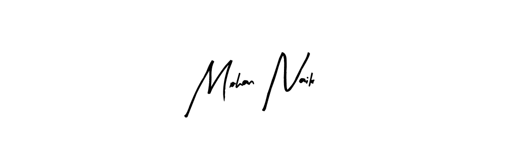 How to make Mohan Naik name signature. Use Arty Signature style for creating short signs online. This is the latest handwritten sign. Mohan Naik signature style 8 images and pictures png