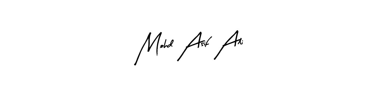 This is the best signature style for the Mohd Asif Ali name. Also you like these signature font (Arty Signature). Mix name signature. Mohd Asif Ali signature style 8 images and pictures png