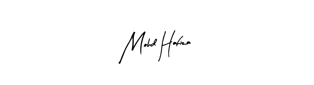 You should practise on your own different ways (Arty Signature) to write your name (Mohd Hafiza) in signature. don't let someone else do it for you. Mohd Hafiza signature style 8 images and pictures png