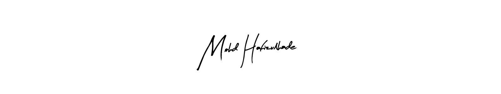 Mohd Hafizulhade stylish signature style. Best Handwritten Sign (Arty Signature) for my name. Handwritten Signature Collection Ideas for my name Mohd Hafizulhade. Mohd Hafizulhade signature style 8 images and pictures png