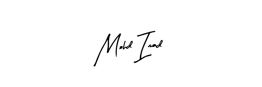 How to Draw Mohd Imad signature style? Arty Signature is a latest design signature styles for name Mohd Imad. Mohd Imad signature style 8 images and pictures png
