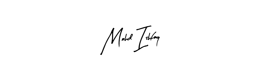 Make a beautiful signature design for name Mohd Ishfaq. Use this online signature maker to create a handwritten signature for free. Mohd Ishfaq signature style 8 images and pictures png