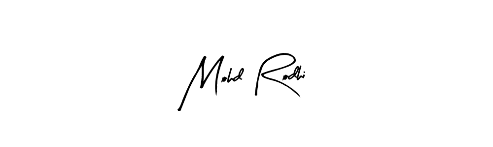 Similarly Arty Signature is the best handwritten signature design. Signature creator online .You can use it as an online autograph creator for name Mohd Rodhi. Mohd Rodhi signature style 8 images and pictures png