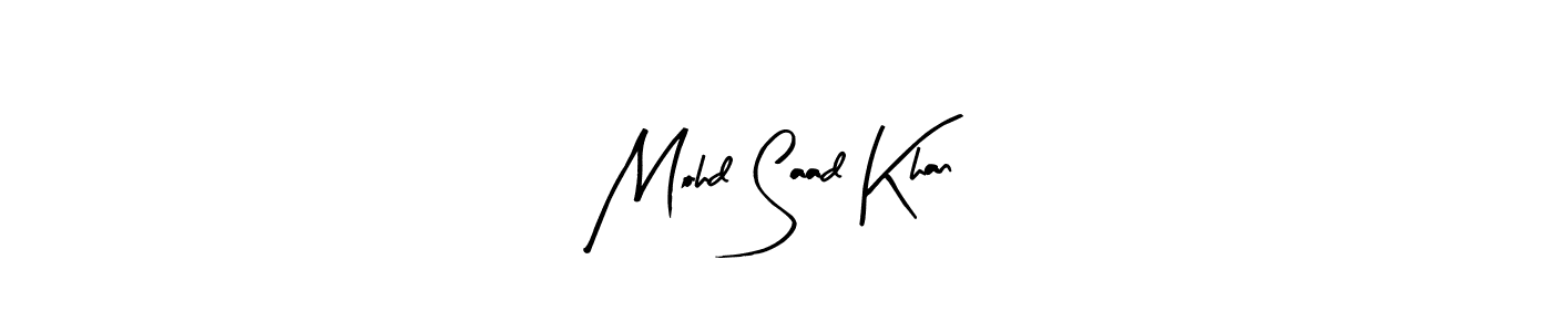 You should practise on your own different ways (Arty Signature) to write your name (Mohd Saad Khan) in signature. don't let someone else do it for you. Mohd Saad Khan signature style 8 images and pictures png