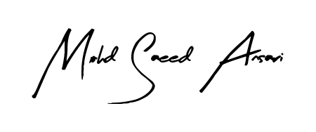 It looks like you need a new signature style for name Mohd Saeed Ansari. Design unique handwritten (Arty Signature) signature with our free signature maker in just a few clicks. Mohd Saeed Ansari signature style 8 images and pictures png