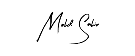 How to make Mohd Sahir name signature. Use Arty Signature style for creating short signs online. This is the latest handwritten sign. Mohd Sahir signature style 8 images and pictures png