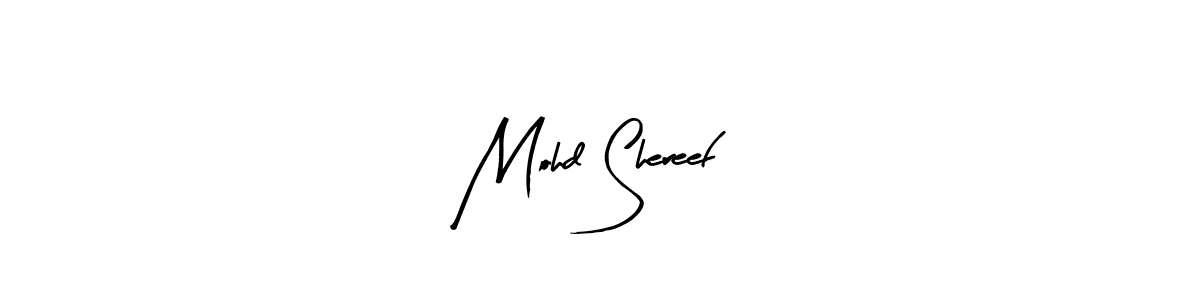 Also You can easily find your signature by using the search form. We will create Mohd Shereef name handwritten signature images for you free of cost using Arty Signature sign style. Mohd Shereef signature style 8 images and pictures png