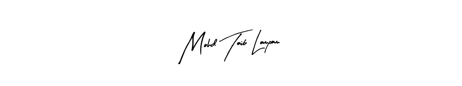 This is the best signature style for the Mohd Taib Lampam name. Also you like these signature font (Arty Signature). Mix name signature. Mohd Taib Lampam signature style 8 images and pictures png