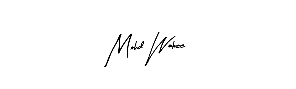 You can use this online signature creator to create a handwritten signature for the name Mohd Wakee. This is the best online autograph maker. Mohd Wakee signature style 8 images and pictures png