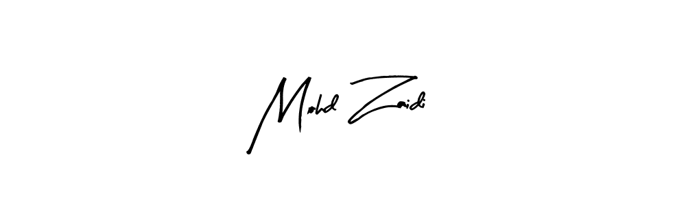 Make a beautiful signature design for name Mohd Zaidi. Use this online signature maker to create a handwritten signature for free. Mohd Zaidi signature style 8 images and pictures png