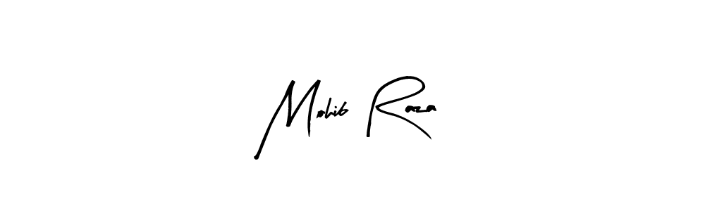 Make a beautiful signature design for name Mohib Raza. With this signature (Arty Signature) style, you can create a handwritten signature for free. Mohib Raza signature style 8 images and pictures png