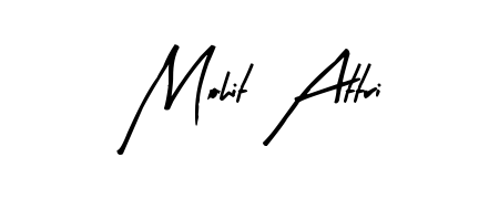 Make a beautiful signature design for name Mohit Attri. Use this online signature maker to create a handwritten signature for free. Mohit Attri signature style 8 images and pictures png